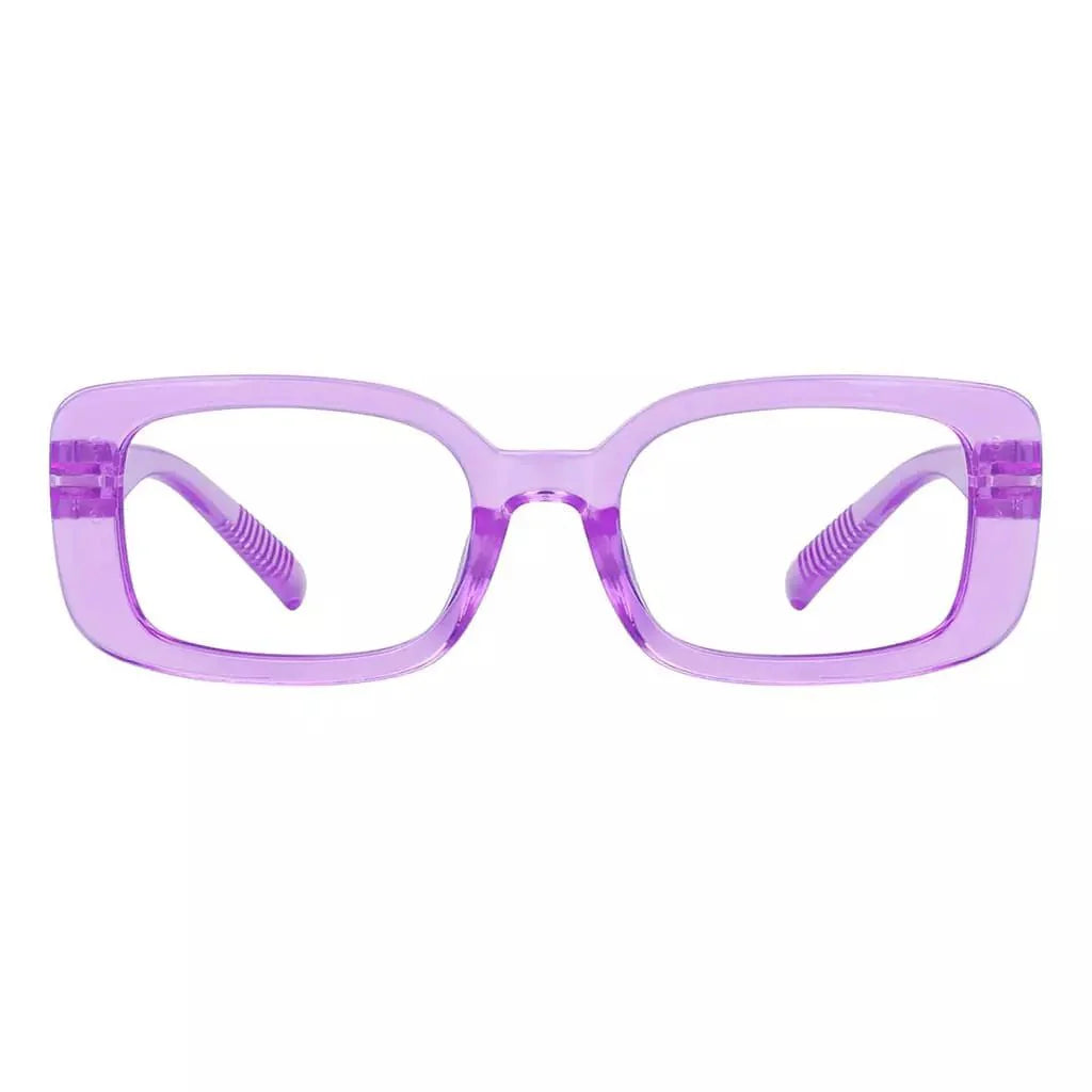 Reading Glasses Rectangle Metalless Screwless Spec Women Men