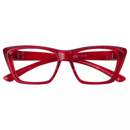 Reading Glasses Cat-eye Metalless Screwless Spec Women