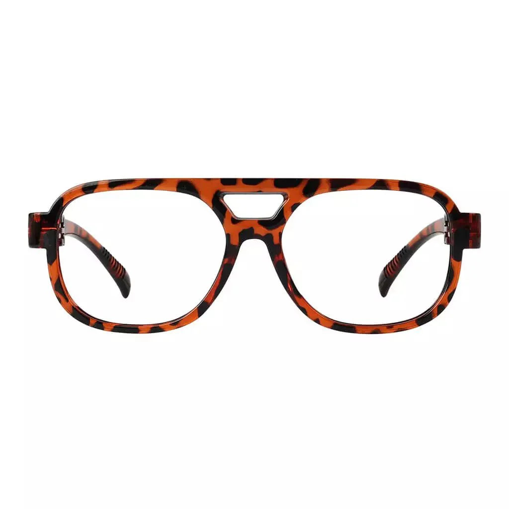 Reading Glasses Oversize Pilot Metalless Screwless Spring Hinge Women