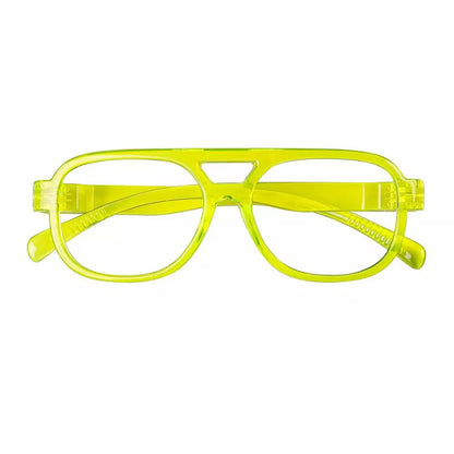 Reading Glasses Oversize Pilot Metalless Screwless Spring Hinge Women