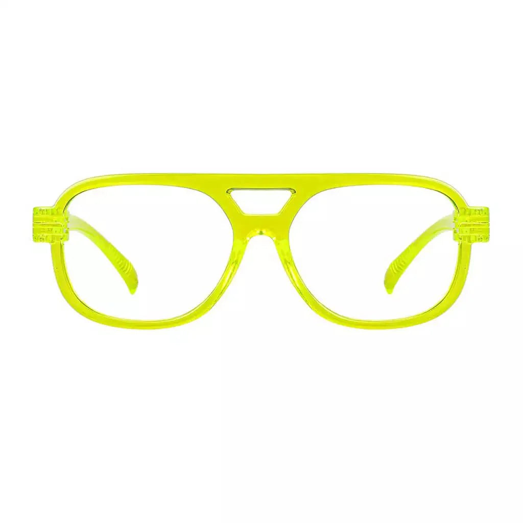 Reading Glasses Oversize Pilot Metalless Screwless Spring Hinge Women