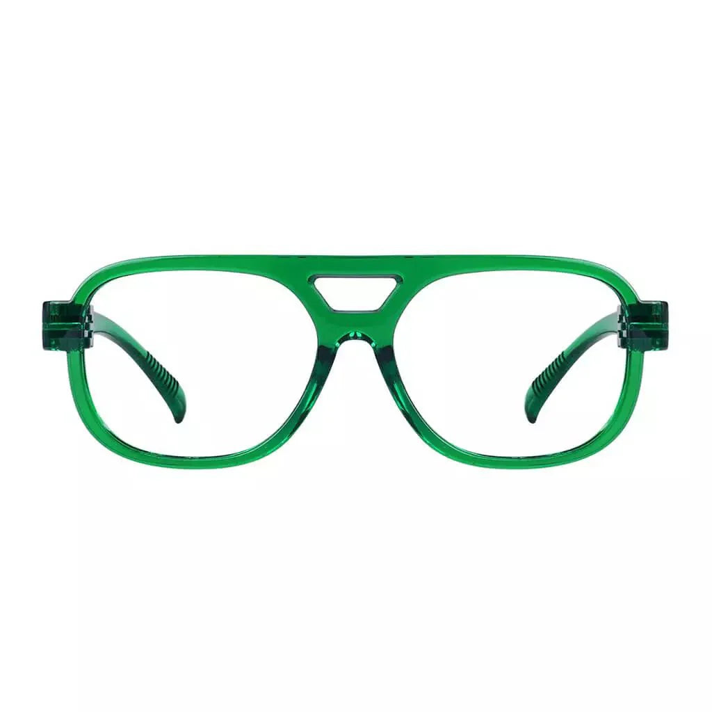 Reading Glasses Oversize Pilot Metalless Screwless Spring Hinge Women