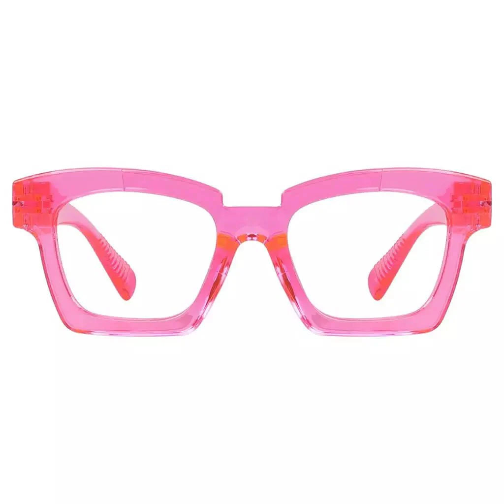 Reading Glasses Square Metalless Screwless Spec Women