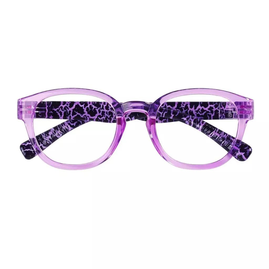 Reading Glasses Oval Metalless Screwless Spec Women