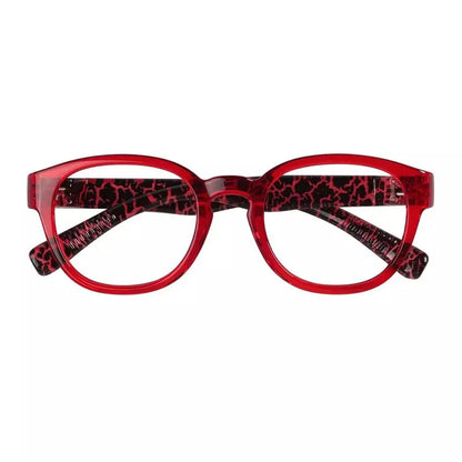 Reading Glasses Oval Metalless Screwless Spec Women