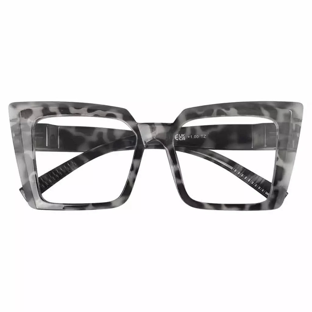 Eyeglasses Oversize Metalless Screwless Spec Women Zero Power