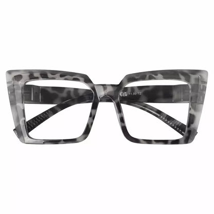Eyeglasses Oversize Metalless Screwless Spec Women Zero Power