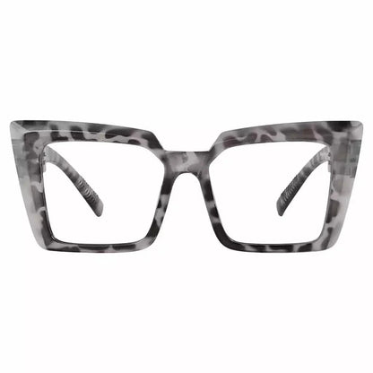 Eyeglasses Oversize Metalless Screwless Spec Women Zero Power