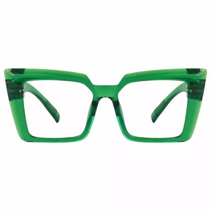 Eyeglasses Oversize Metalless Screwless Spec Women Zero Power