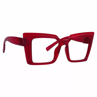 Eyeglasses Oversize Metalless Screwless Spec Women Zero Power