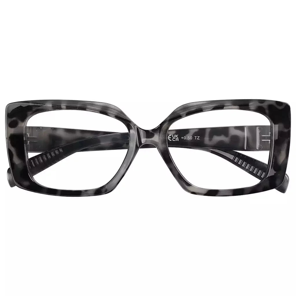 Reading Glasses Rectangle Metalless Screwless Spec Women