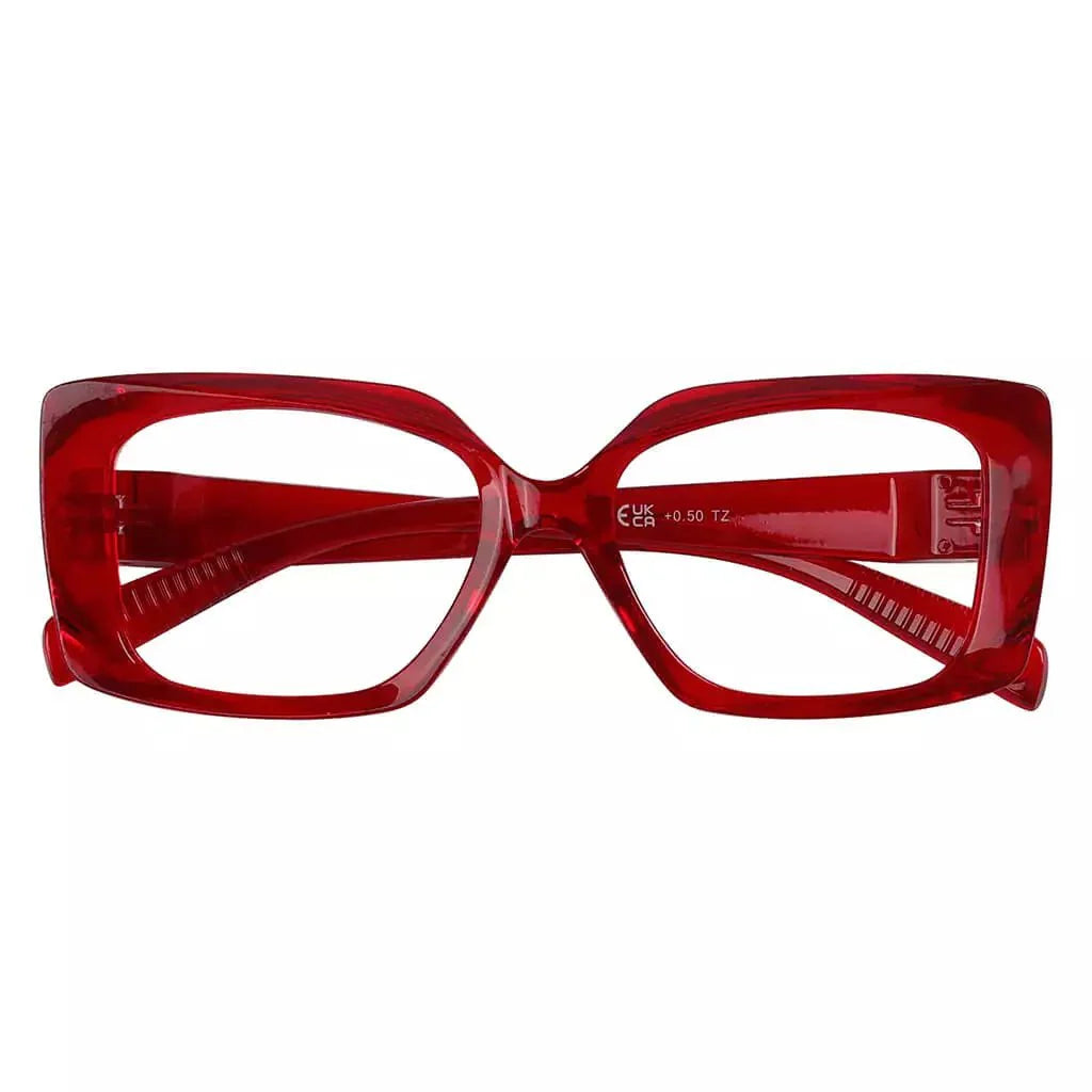 Reading Glasses Rectangle Metalless Screwless Spec Women