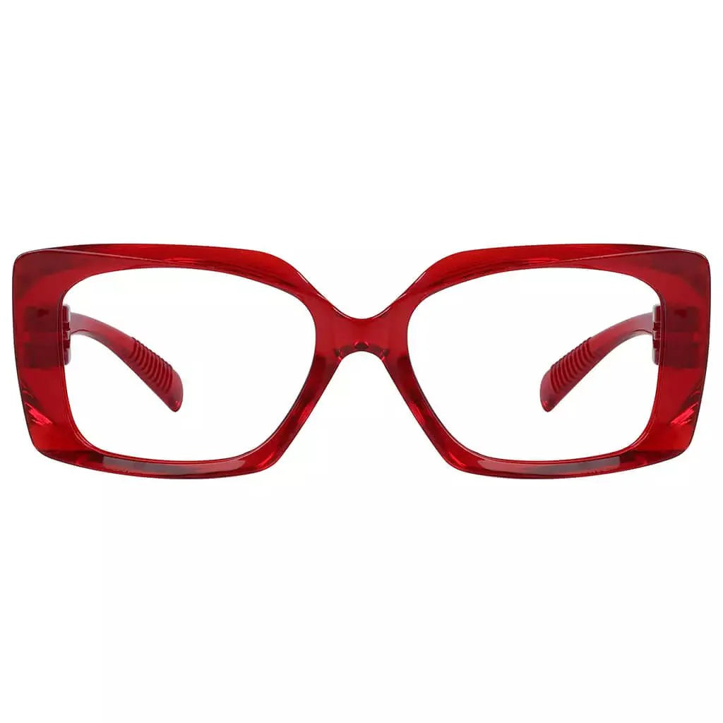 Reading Glasses Rectangle Metalless Screwless Spec Women