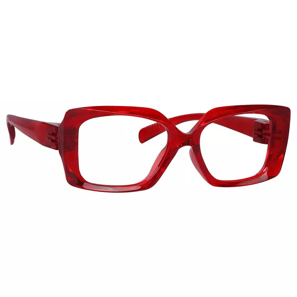 Reading Glasses Rectangle Metalless Screwless Spec Women