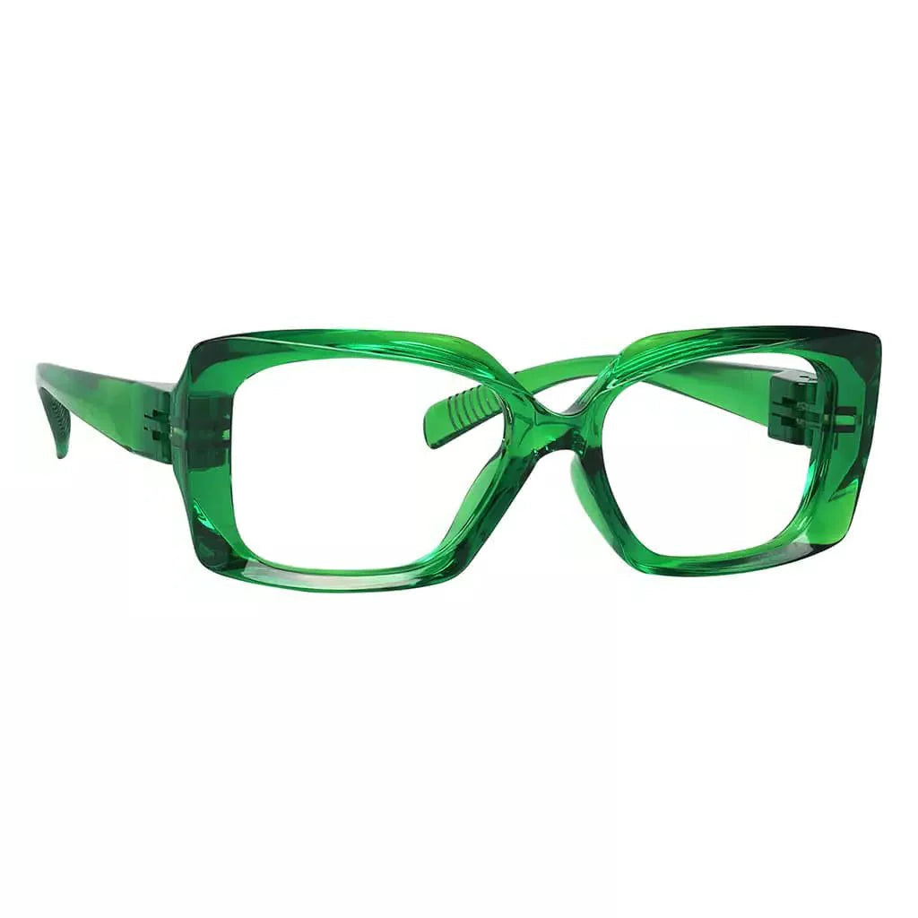 Reading Glasses Rectangle Metalless Screwless Spec Women