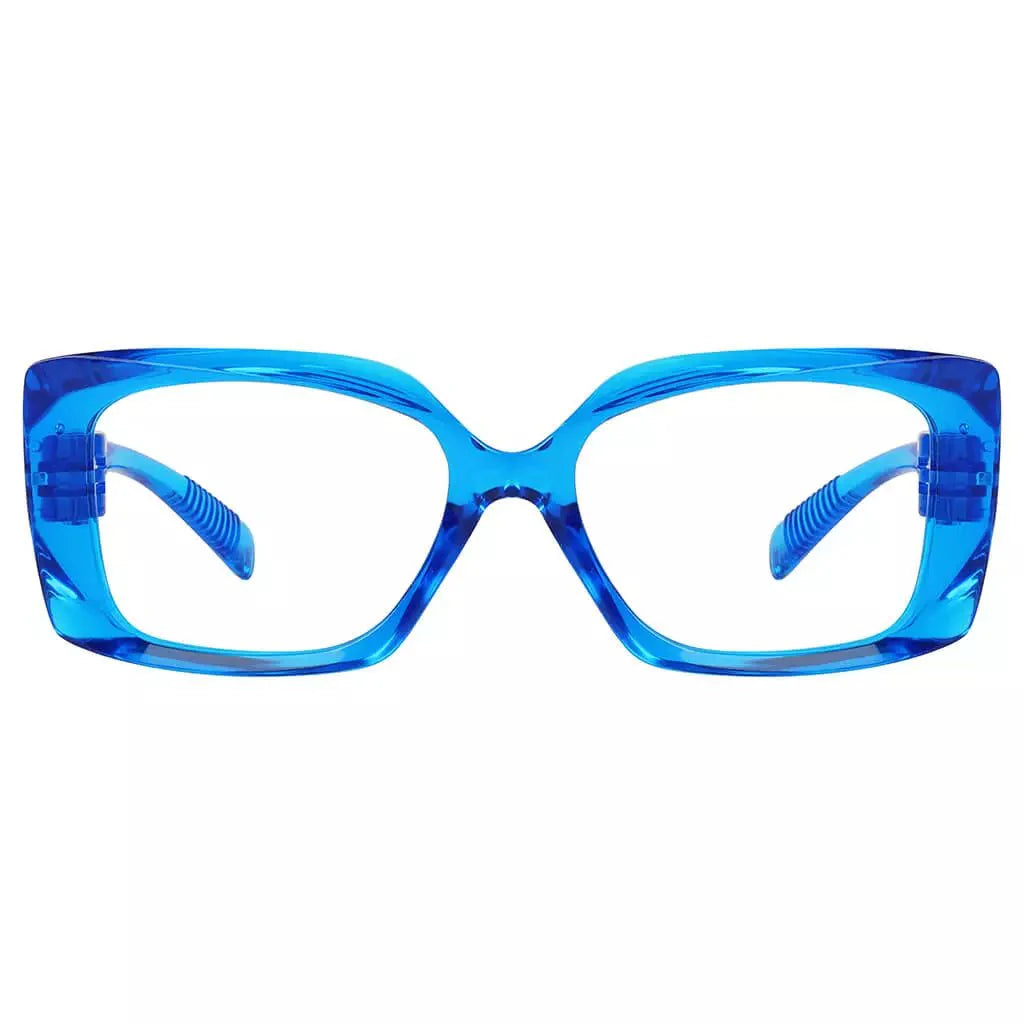 Reading Glasses Rectangle Metalless Screwless Spec Women