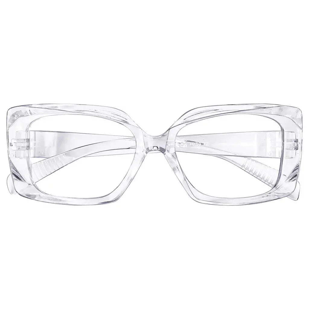 Reading Glasses Rectangle Metalless Screwless Spec Women