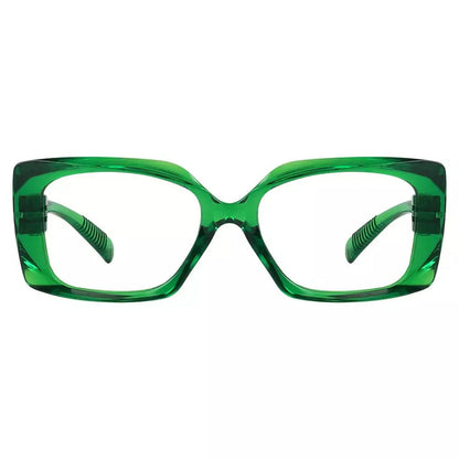 Reading Glasses Rectangle Metalless Screwless Spec Women