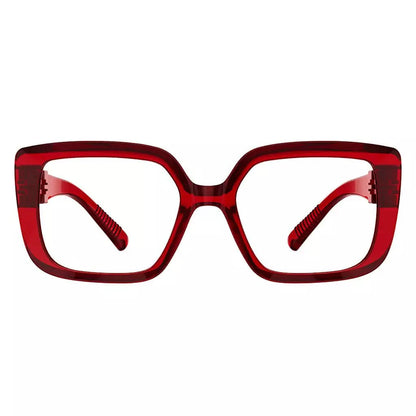 Reading Glasses Square Metalless Screwless Spec Women