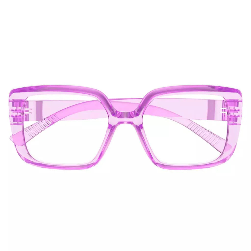 Reading Glasses Square Metalless Screwless Spec Women